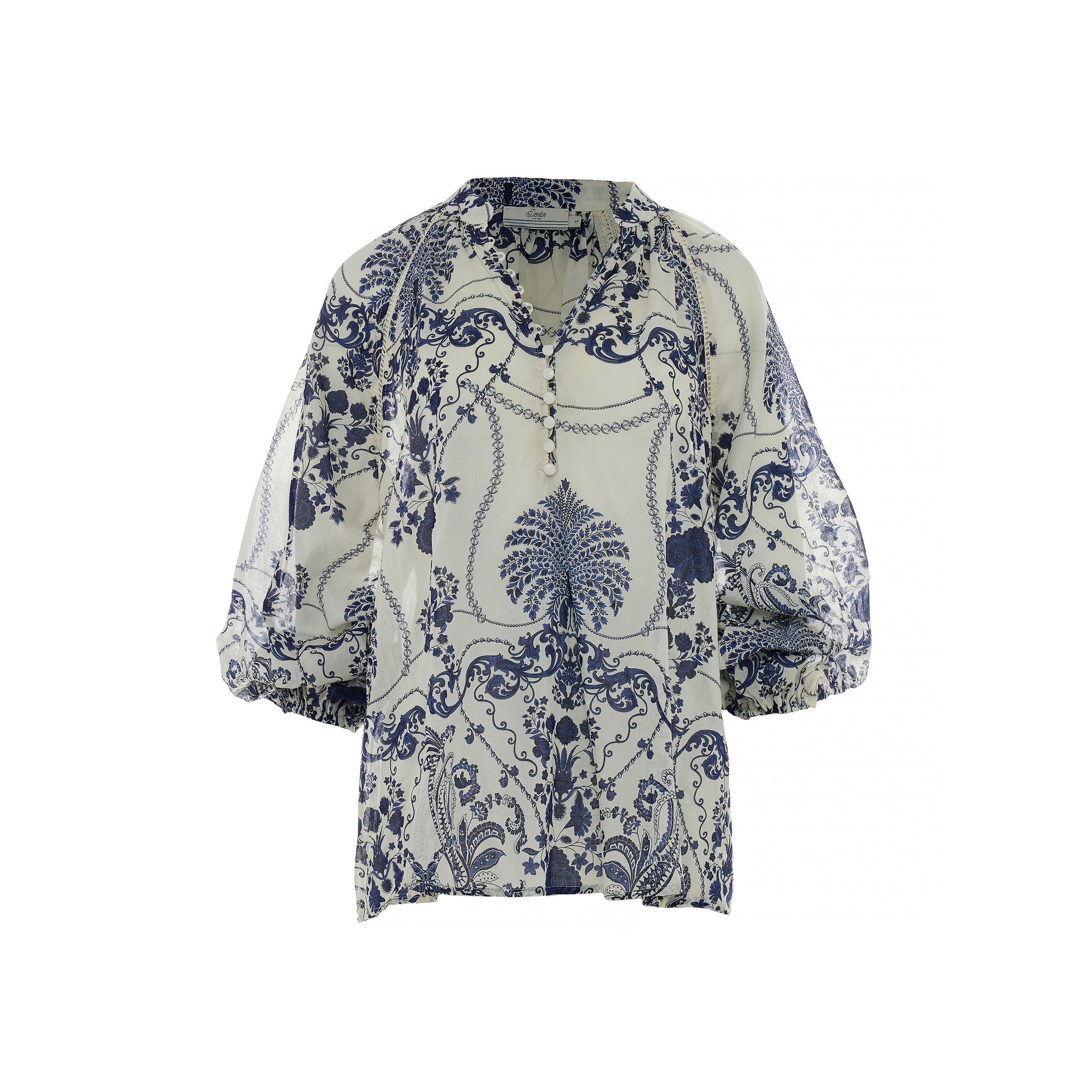 ブラウス シャツ (DEVOTION TWINS)SLIT NECK BLOUSE レディース ROSE BUD｜DEVOTION TWINS/SLIT NECK BLOUSE | Rakuten Fashion