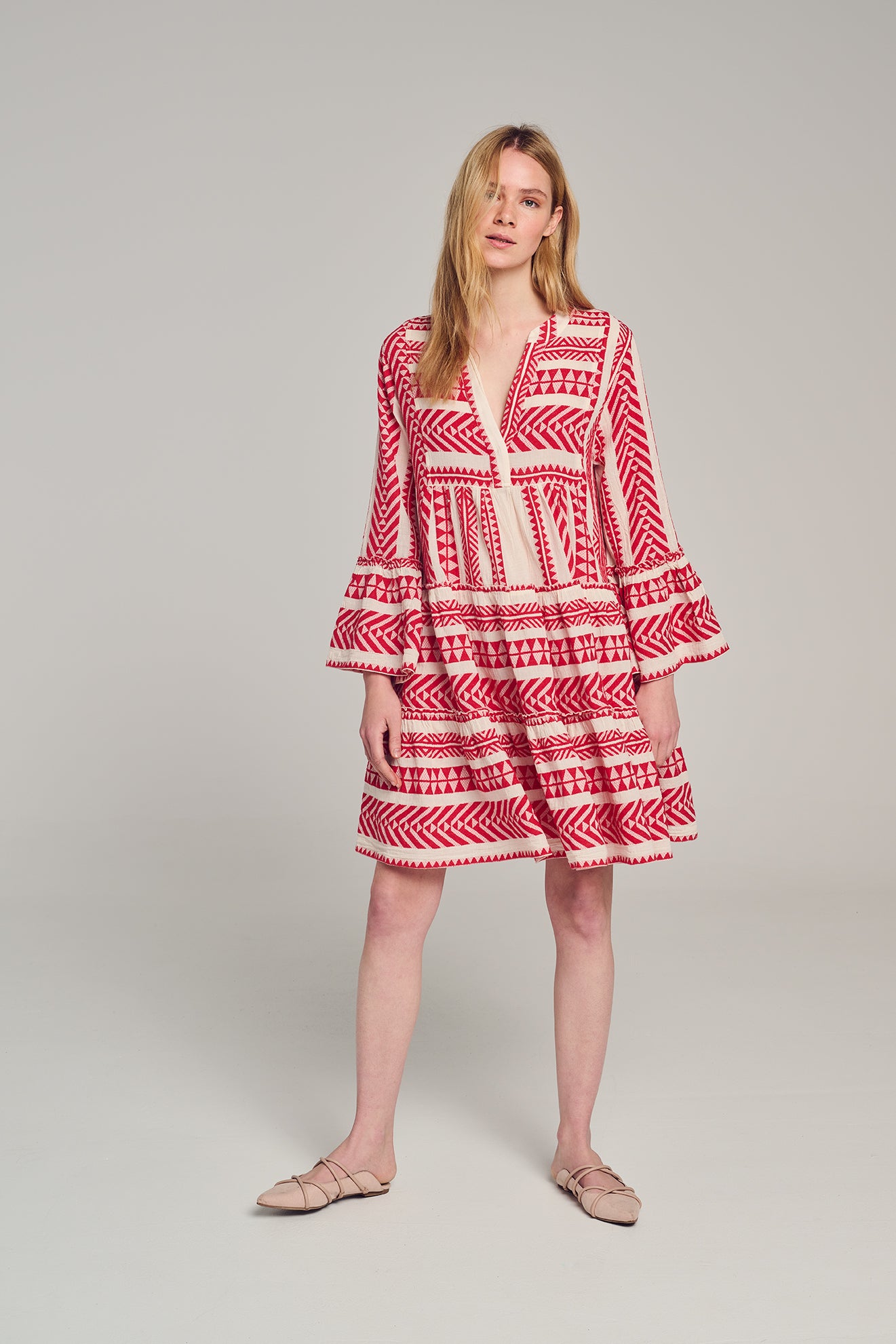 devotion twins ella embroidered dress Anthropologie Devotion Twins Embroidered Ella Tunic Dress Size XS