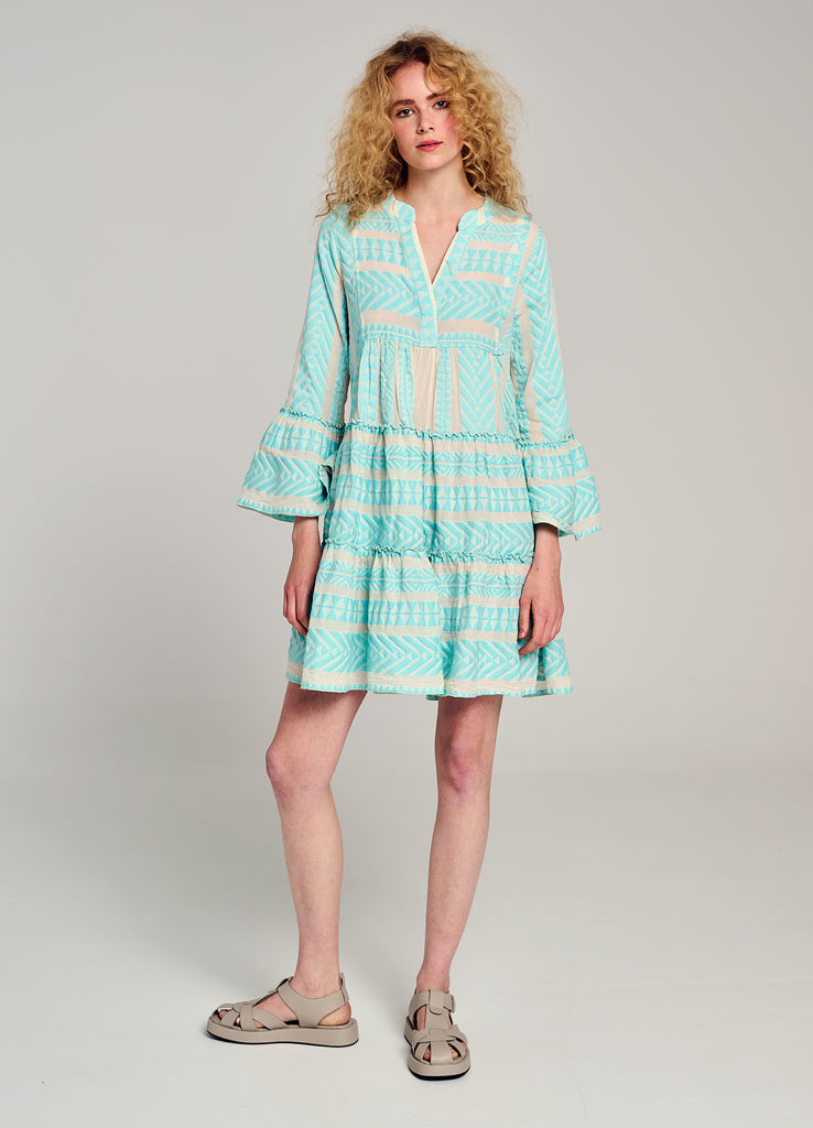 devotion twins ella embroidered dress Devotion Twins Embroidered Ella Dress Tunic Greece Anthropologie Lilac Sz M NEW