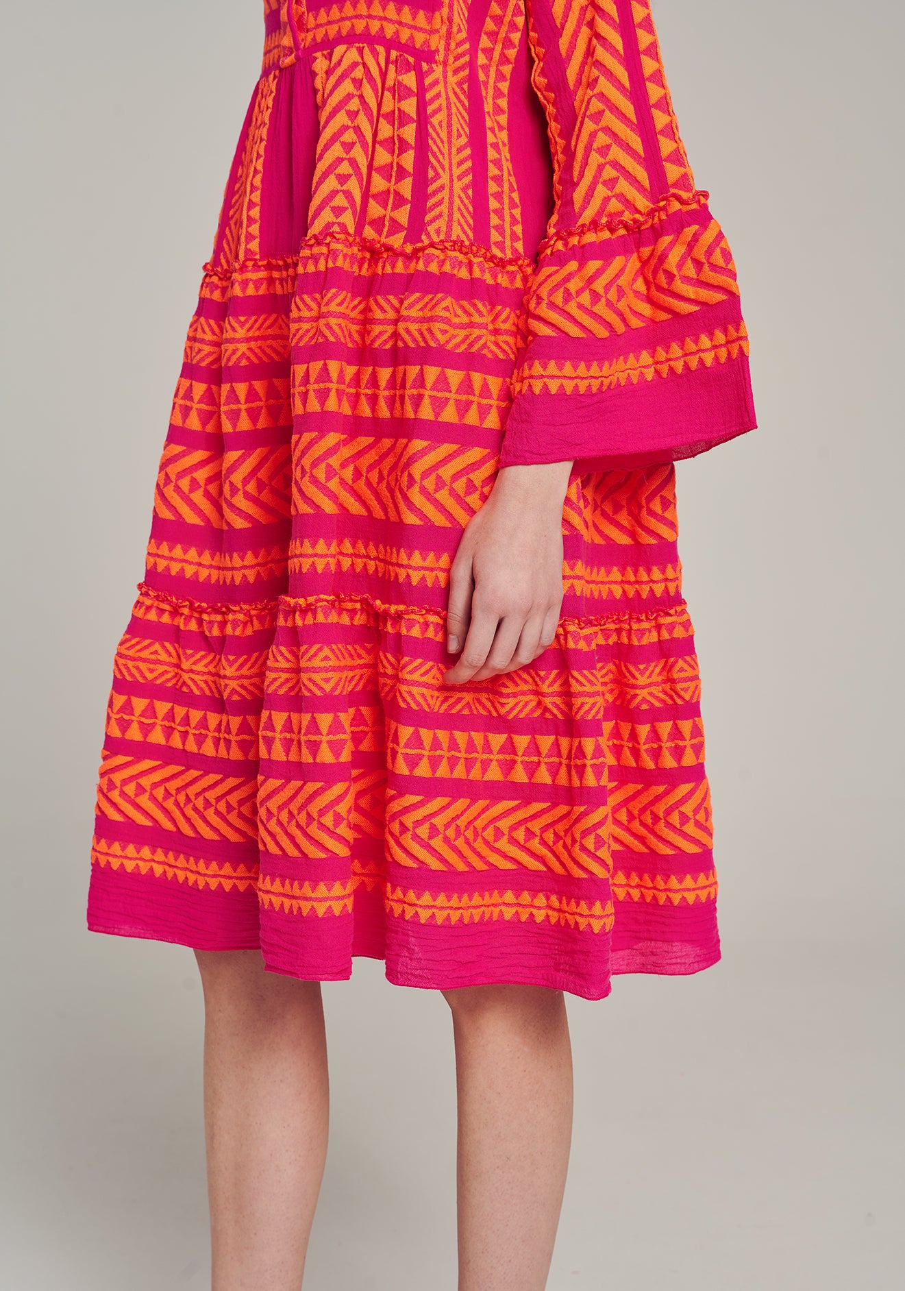 ELLA MIDI - N.ORANGE/FUSHIA Devotion TWINS ELLA MIDI - N.ORANGE/FUSHIA Devotion TWINS