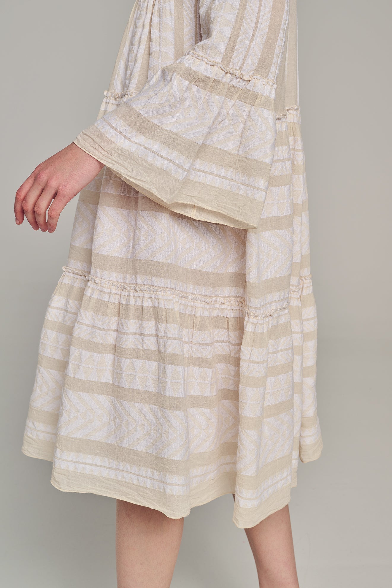devotion twins ella midi dress ELLA MIDI - RED/OFFWHITE