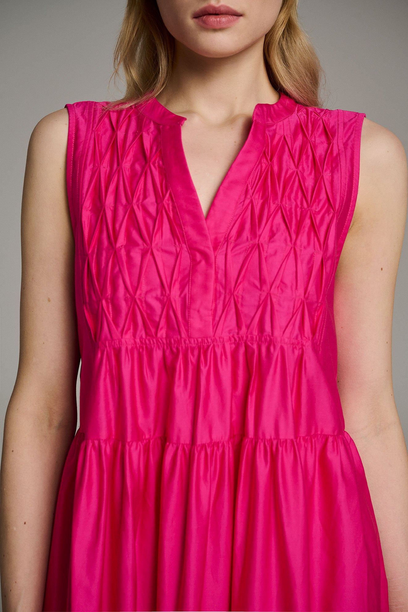 devotion dress pink Devotion Twist Bust Halter Maxi Dress Baby Pink