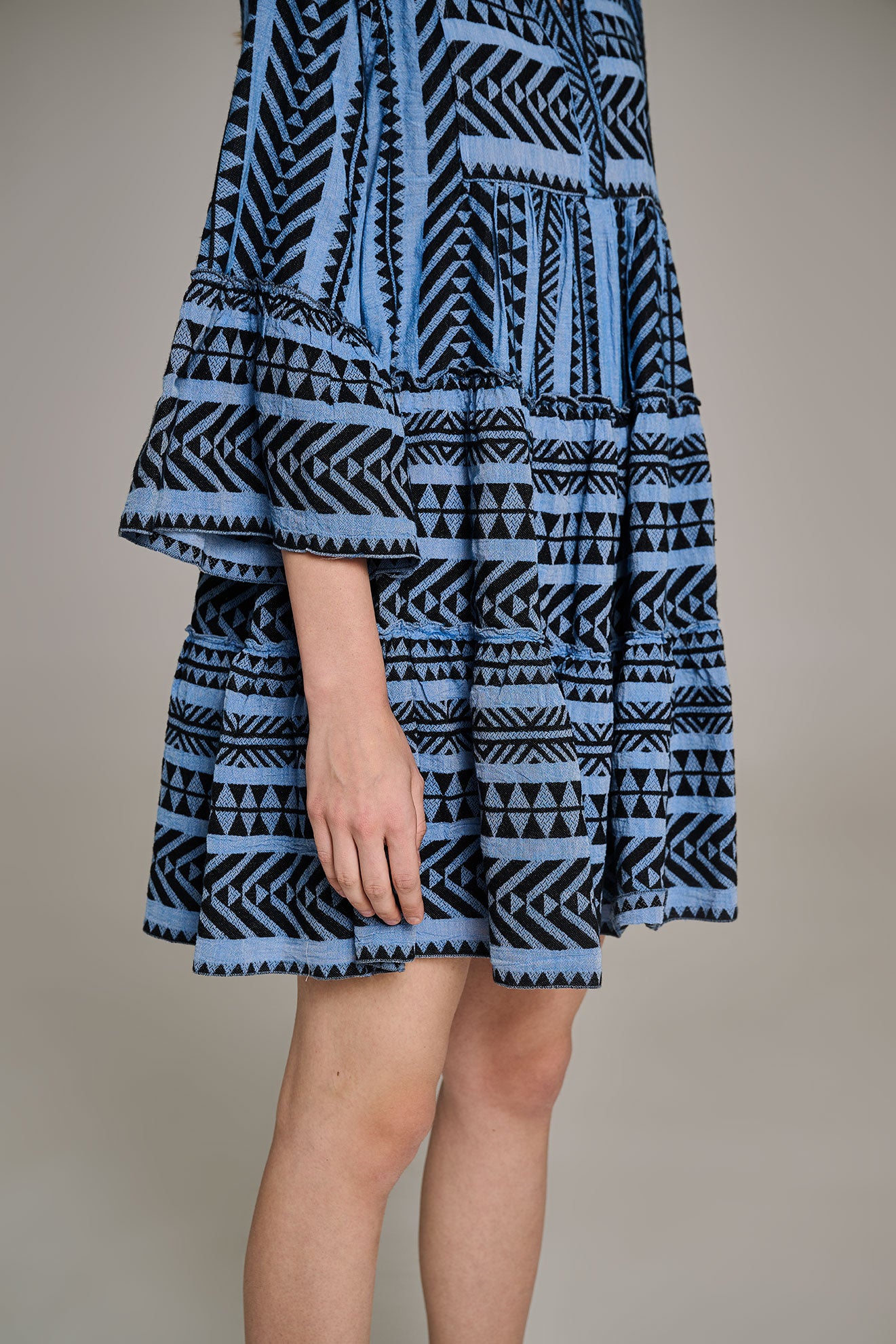 ELLA - BLACK/BLUE – Devotion TWINS
